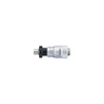 0-0.25″ Mechanical Micrometer Head Graduation 0.001″ 0.25" Flat with Clamp Nut Mechanical Micrometer Head (Thimble Diameter: Dia. 15mm), SKU Mitutoyo-148-352-10, three quarter front view