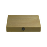 100pc 22.5x19x3.5cm Slide Wood Box (100pc), SKU SL39801005, three quarter front view