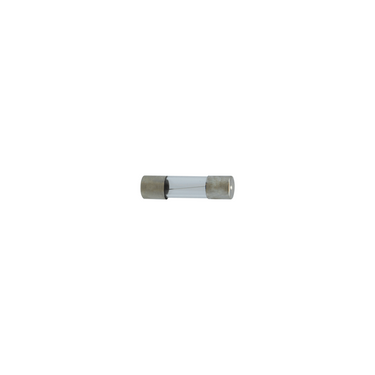 2 Amp 250V 5x20mm Glass Tube Fuse F2AL250V, Fast Acting, SKU EP99031127, three quarter front view