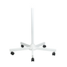 Rolling Floor Stand for MG16303 Series Magnifying Lamps Only (5 Spokes), SKU MG16310105, three quarter front view