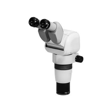 8-80X 8-80X 0-30° Binocular Parallel Zoom Microscope Body, SKU PZ17011322, three quarter front view