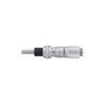 0-0.50″ Mechanical Micrometer Head Graduation 0.001″ 0.5" Spherical Mechanical Micrometer Head (with Spindle Lock, Thimble Diameter: Dia. 13mm), SKU Mitutoyo-148-813-10, three quarter front view