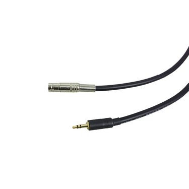3.5mm/BNC Female Cable, SKU EC02715801, three quarter front view