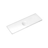 50 Microscope Slides, Single Concave Depression Cavity, Glass, SKU SL39101004, three quarter front view