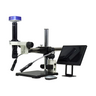 0.58-7X 8 Megapixels CMOS LED Light Boom Stand Video Zoom Microscope, SKU MZ02130402, three quarter front view