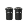 WF 25X Widefield Microscope Eyepieces, High Eyepoint, 30mm, FOV 9mm (Pair), SKU SZ05013711, three quarter front view