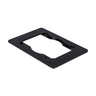 Microscope Stage Insert, Slide and Petri Dish Holder, 128x86mm, 88x58mm, SKU BM13065252, three quarter front view