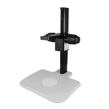 Microscope Track Stand, 39mm Fine Focus Rack, SKU ST02041101, three quarter front view