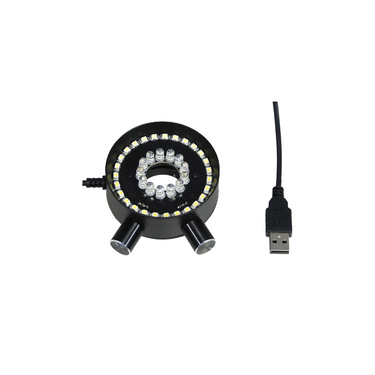 1.8W LED Light LED Quantity 40 LED Ring Light, SKU ML37241121, three quarter front view