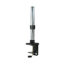 Post Table Clamp for Microscope Pneumatic Arm, Diameter 32mm, Clamp Opening 0-62mm, SKU ST02011401, three quarter front view