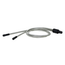 Dual Gooseneck Light Guide Cables for Microscope Fiber Optic Illuminator, Length 1000mm, SKU ML26922101, three quarter front view