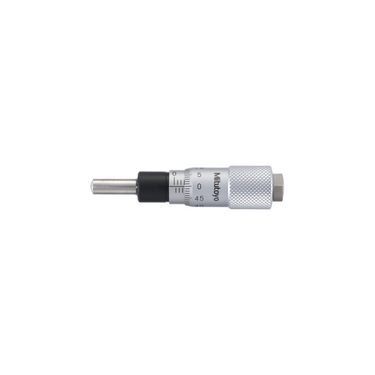 0-0.50″ Mechanical Micrometer Head Graduation 0.001″ 0.5" Spherical Mechanical Micrometer Head (Thimble Diameter: Dia. 13mm), SKU Mitutoyo-148-811-10, three quarter front view