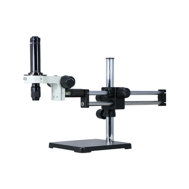 0.7-4.5X Dual Arm Stand Video Zoom Microscope, SKU MZ02120501, three quarter front view