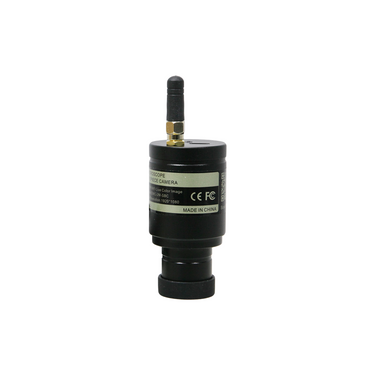 2MP Wi-Fi CMOS Color Digital Microscope Eyepiece Camera, Calibration Function for Android/IOS, SKU DC13911211, three quarter front view