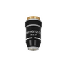 100X Infinity-Corrected Plan Achromatic Microscope Objective Lens, SKU BM04043831, three quarter front view