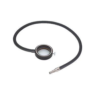 Optical Fiber Cable Length 1000mm Annular Ring Light Guide (ID66x1000mm), SKU SCHOTT-KL-157.066, three quarter front view