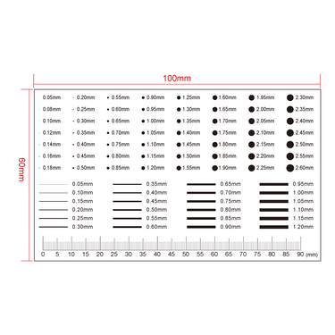 90mm/180 Div Comparison Test Gauge, SKU RT02420411, three quarter front view