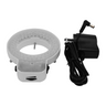 64 LED Microscope Ring Light Diameter 61mm 4W, White, SKU ML23241122, three quarter front view