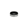 Metal Ring Light Adapter for Stereo Microscopes, 48mm Thread (No Cover Glass), SKU SZ05014911, three quarter front view