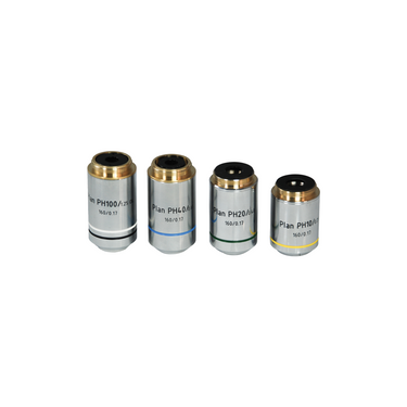 Plan Achromatic Phase Contrast Objective Set, SKU PH13043031, three quarter front view
