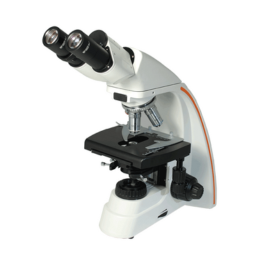 40X-1000X Biological Compound Laboratory Microscope, Binocular, LED Light, Infinite, SKU BM14040203, three quarter front view