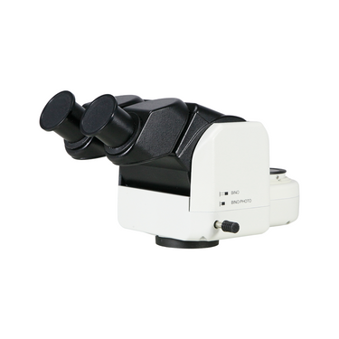 0-30° Stereo Trinocular Head, SKU PZ17012532, three quarter front view