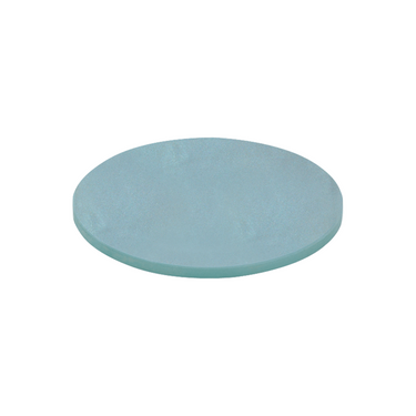 100mm Matte Glass Microscope Stage Plate (4 inch Diameter), SKU SA05141203, three quarter front view