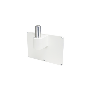 Wall Mount 46mm Diameter Post, SKU SM51019212, three quarter front view