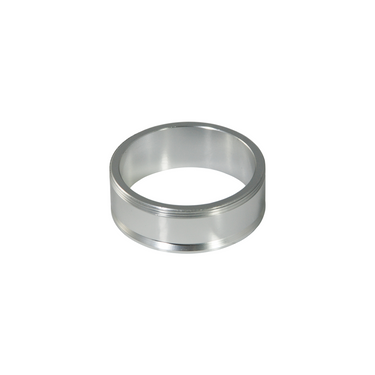 M52x1mm Thread Metal Ring Light Adapter for Stereo Microscopes (No Cover Glass), SKU FS12054911, three quarter front view