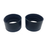 30mm Rubber Eye Cups, Microscope Eye Guards (Pair), SKU SZ02013911, three quarter front view