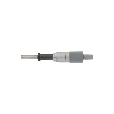 0-1″ Mechanical Micrometer Head Graduation 0.001″ 1" Flat with Clamp Nut Mechanical Micrometer Head (Thimble Diameter: Dia. 21mm, Spindle Diameter: Dia. 8mm), SKU Mitutoyo-151-239, three quarter front view