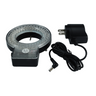 72 LED Microscope Ring Light with Four-Zone Quadrant Control Diameter 61mm 6W, SKU ML19241131, three quarter front view