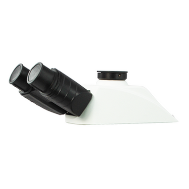 Compound Microscope Eyepiece Body Tube, Trinocular, Infinite, Eyetube Angle 30 Degrees,, SKU BM05101321, three quarter front view