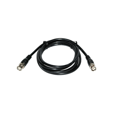 BNC to BNC Male to Male Cable (2 meter, 6.5 feet), SKU EC02515102, three quarter front view