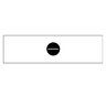 Microscope Stage Calibration Slide, Linear Scale Micrometer Ruler 1mm/0.01mm (Negative), SKU RT20201111, three quarter front view