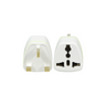 Universal to UK 3 Pin Plug Power Adapter AC Travel Socket Converter 250V 10A, SKU EC02411301, three quarter front view