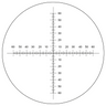 Microscope Eyepiece Reticle Cross Line Micrometer Ruler, Dual Axis Crosshair Scale Dia. 24mm, 12mm/120 Div., SKU RT20104161, three quarter front view