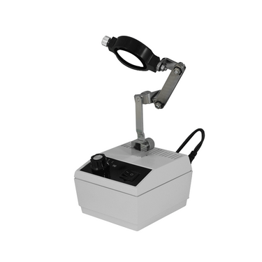 DC 12V Halogen Light Power Supply with Holder, SKU ML05321131-0001, three quarter front view