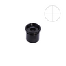 Eyepiece Field of View Dia. 10mm 20X Reticle Eyepiece ( Dia. 30.5/FN10), SKU FS02033631, three quarter front view