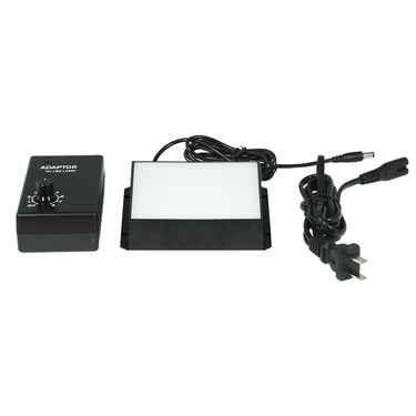 LED Microscope Back Light 100x100mm 5W, SKU ML46231122, three quarter front view