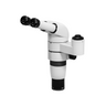 8-80X 20° True-Trinocular Parallel Zoom Microscope Body, SKU PZ17011331, three quarter front view