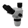 6.7-45X Trinocular Zoom Stereo Microscope Head, Field of View 22mm Working Distance 100mm, SKU SZ05021131, three quarter front view