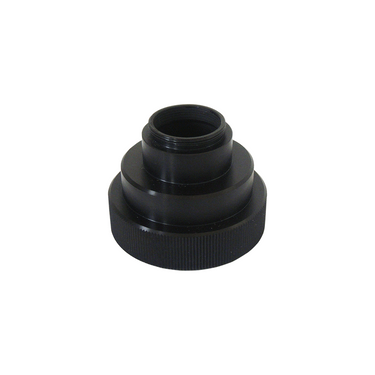 Olympus Compatible 1X Microscope Camera Coupler C-Mount Adapter, SKU CP02511502, three quarter front view