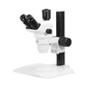 6.7-45X Track Stand Trinocular Zoom Stereo Microscope, SKU SZ02060031, three quarter front view