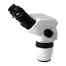 6.7-45X Binocular Zoom Stereo Microscope Head, Field of View 22mm Working Distance 100mm, SKU SZ05021121, three quarter front view