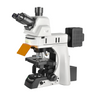 Nexcope 40-1000X LED Fluorescence Microscope, SKU Nexcope-NE930FL-Trinocular, three quarter front view