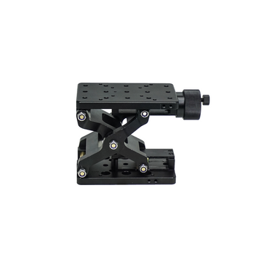 60mm Travel Z-Axis Manual Lift Mechanical Microscope Stage, SKU SG02202211, three quarter front view