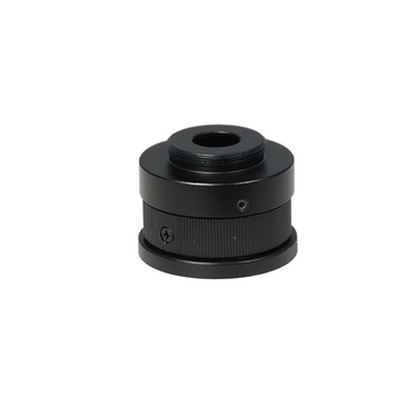 0.4X Focusable Coupler for SZ0901 Series Stereo Microscopes, SKU SZ09016121, three quarter front view