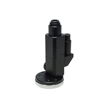 1X Triple (3) Holes Laser Video Microscope Body, SKU LM18021211, three quarter front view