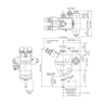 1X Focus Distance 50mm Laser Video Microscope Body (FS70L4-S), SKU Mitutoyo-378-187-2, three quarter front view